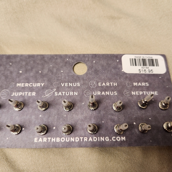 Planet Earrings Set - Multicolor - Picture 2 of 3